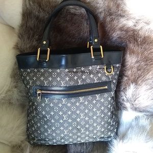 Louis Vuitton Mini Lin Lucille Canvas Purse
